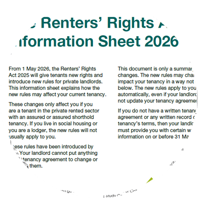 Renters Rights Act Information